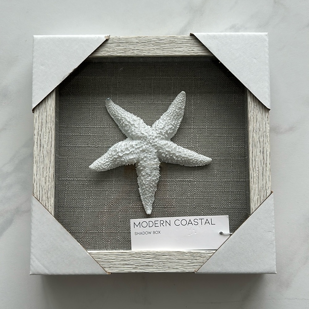 Starfish 3D shadow box